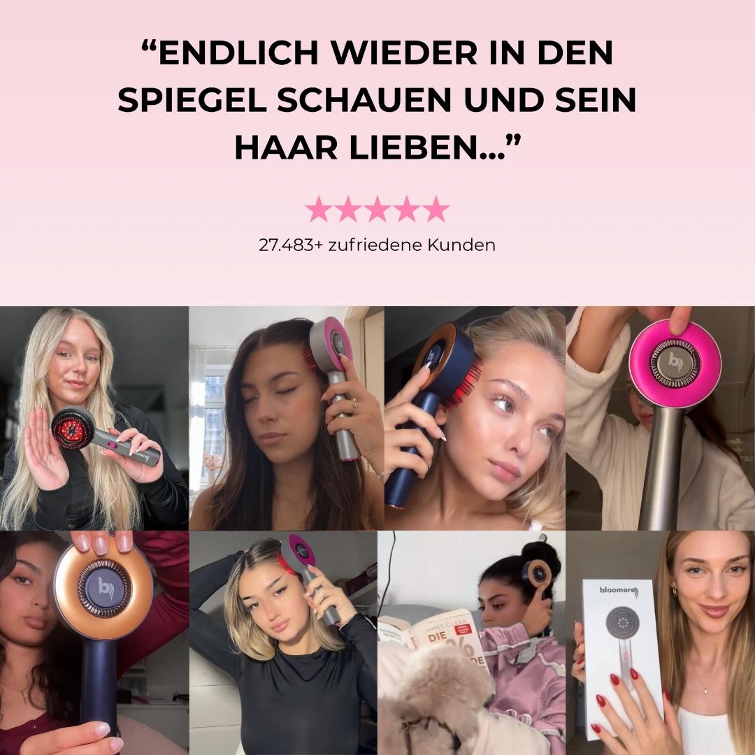 BloomScratch - 3 in 1 Haarpflegebürste