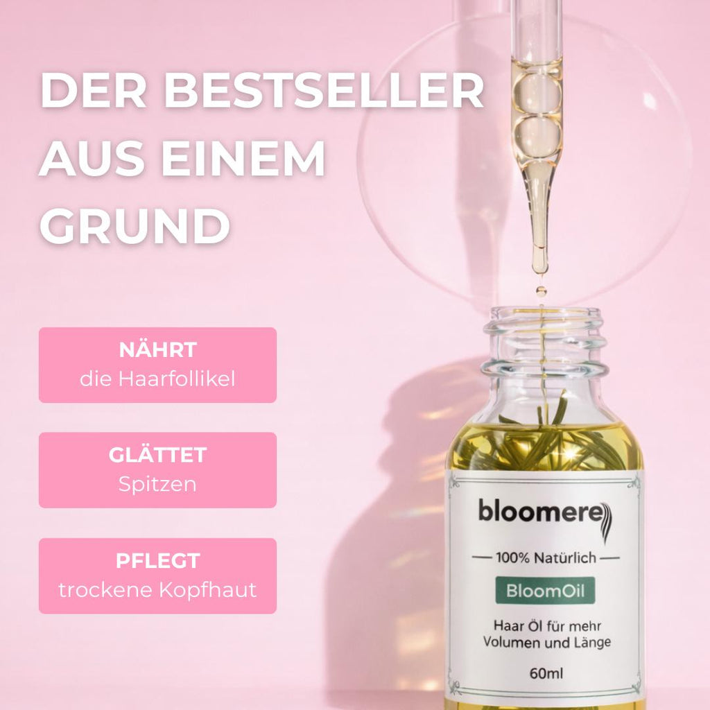 BloomOil - Natürliches Haar Öl