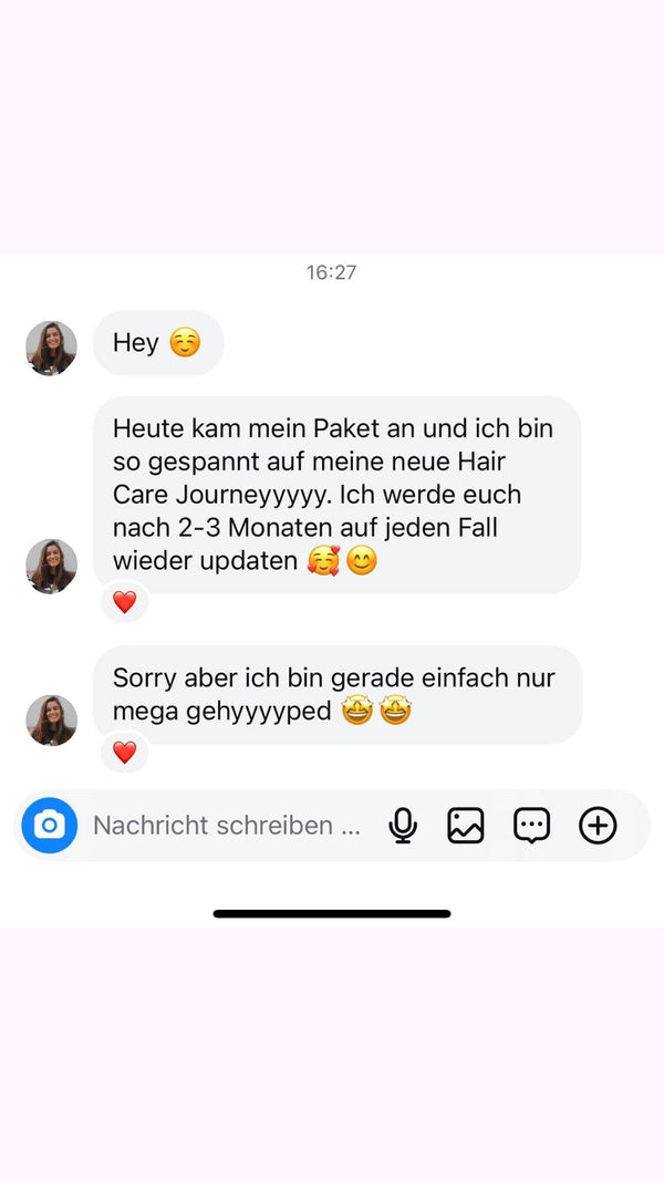 Danke für euren Support! #bloomyourhair