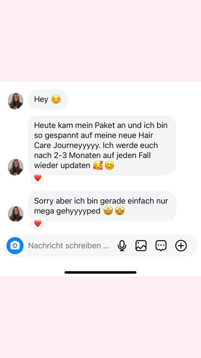 Danke für euren Support! #bloomyourhair